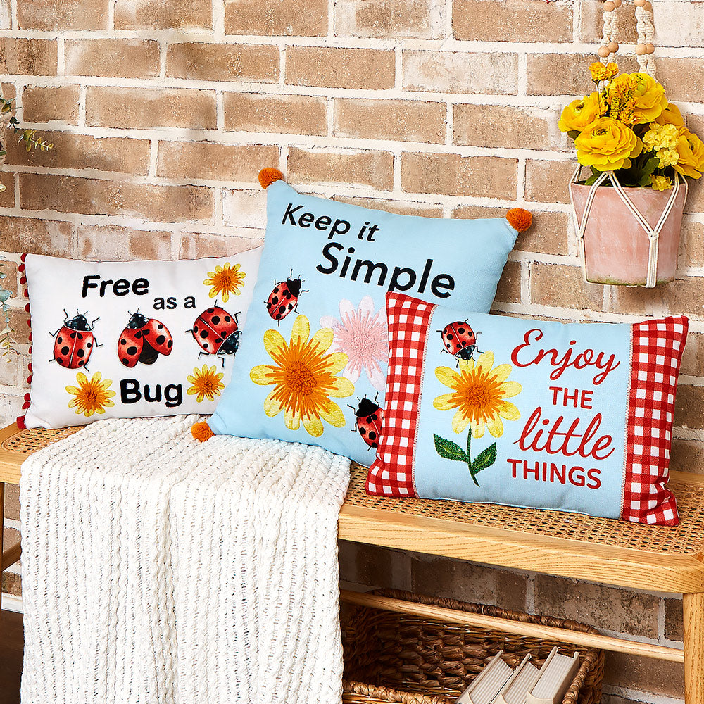 Ladybug-Embroidered-Decorative-Pillow